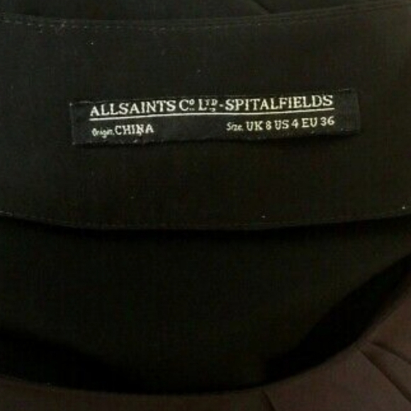 All saints color block dress size 4 - Picture 3 of 8